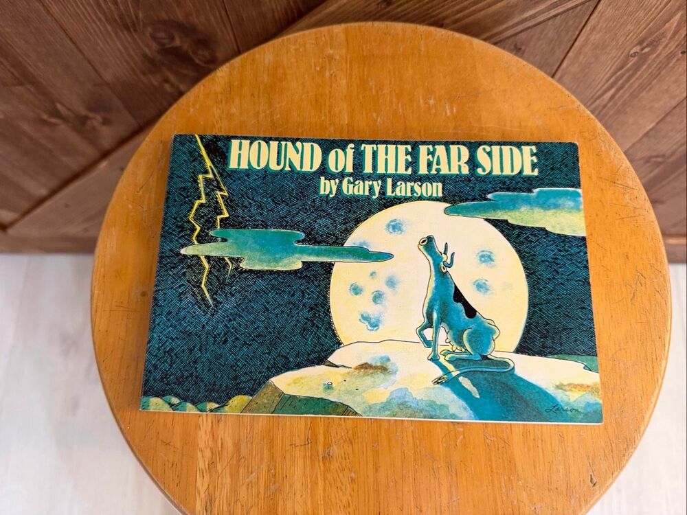 Vintage Hound of The Far Side by Gary Larson Paperback Cartoon Humor Book (9187)